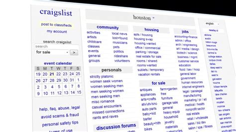 houston free craigslist|houston craigslist list free.